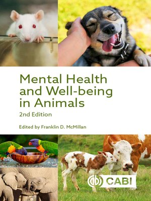 cover image of Mental Health and Well-being in Animals